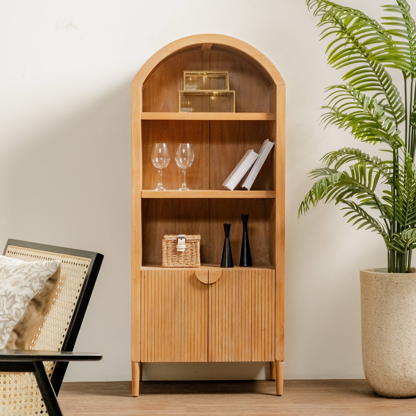 Soft, Curved Shapes, and Nesting Space