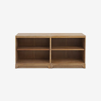 Natural Anira Modular Cabinet Side by Side 2 Piece Set