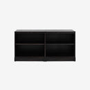 Black Anira Modular Cabinet Side by Side 2 Piece Set
