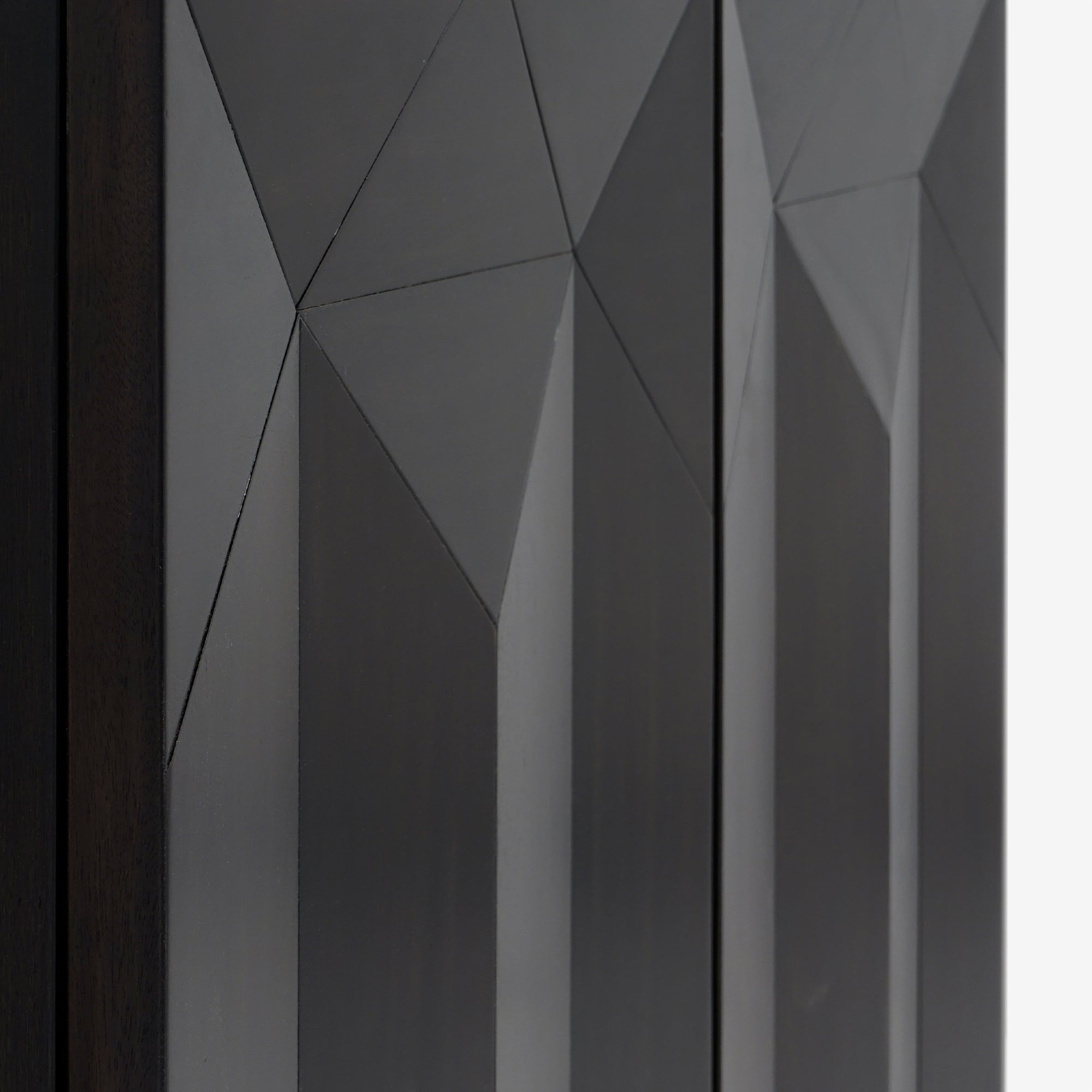 Black Averi Modular Cabinet Doors Close Up