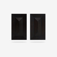 Black Averi Modular Cabinet Doors Separate Front View
