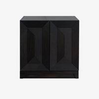 Black Averi Modular Cabinet Front View
