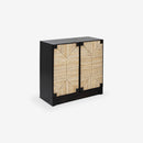 Black Kolena 31.5 Banana Modular Cabinet Angled View