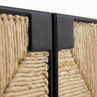 Black Kolena 31.5 Banana Modular Cabinet Doors Detail front