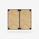 Black Kolena 31.5 Banana Modular Cabinet Doors front view