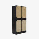 Black Kolena 31.5 Banana Modular Cabinet angled view set of 2