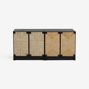 Black Kolena 31.5 Banana Modular Cabinet front view set of 2