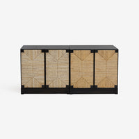 Black Kolena 31.5 Banana Modular Cabinet front view set of 2