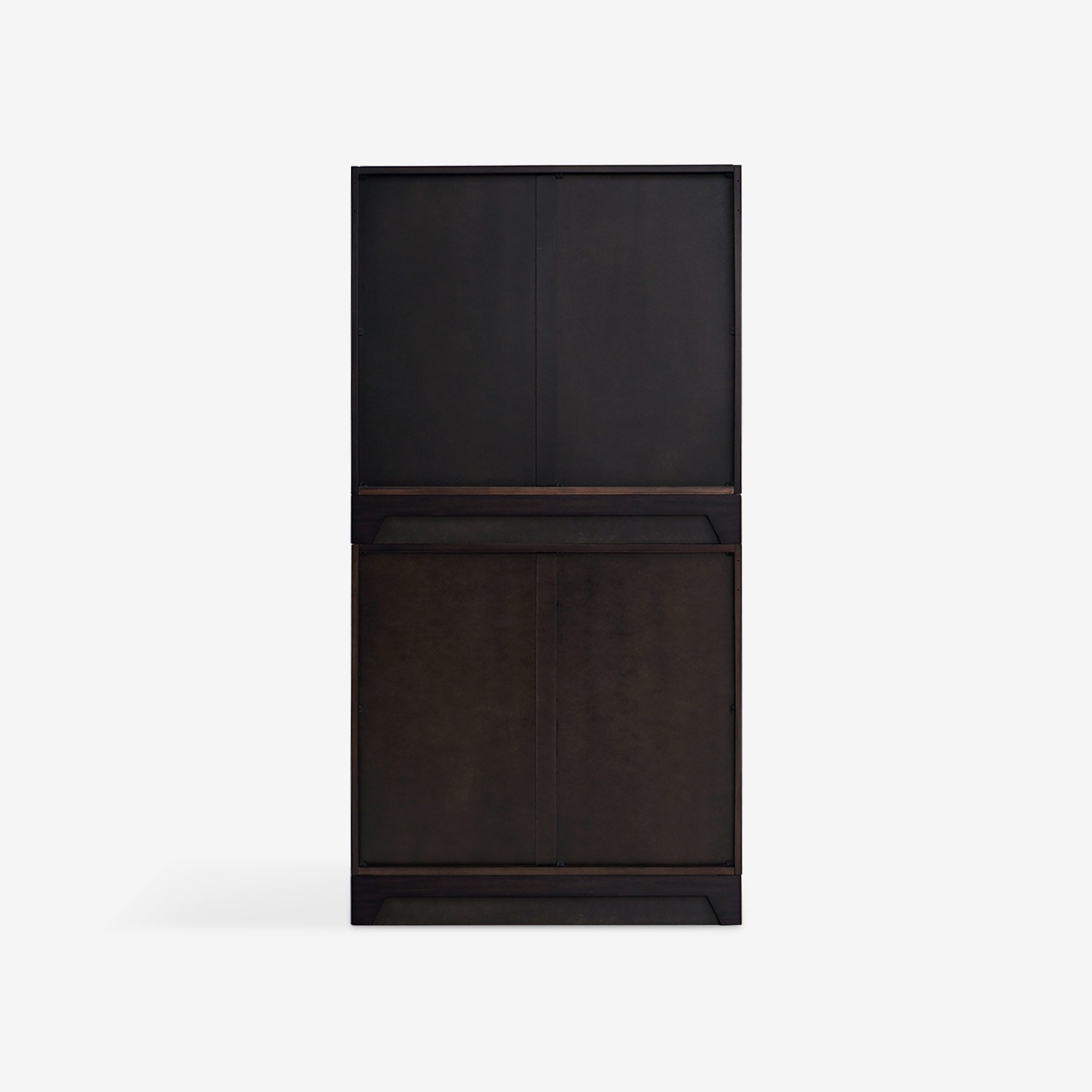 Black Kolena 31.5 Banana Modular Cabinet set of 2 rear view