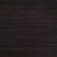 Detail Top View Black Liora Rectangular Rattan Accent Table 