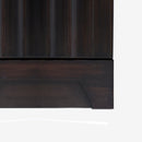 Detail Leg Black Mira 31.5 Scalloped Modular Cabinet