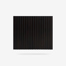 Front View Black Mira 31.5 Scalloped Modular Cabinet Doors