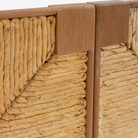 Close-up of Natural Kolena 31.5 Banana Modular Cabinet