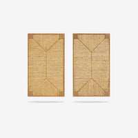 Natural Kolena 31.5 Banana Modular Cabinet Doors Front View
