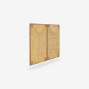 Natural Kolena 31.5 Banana Modular Cabinet Doors angled view