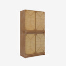 Natural Kolena 31.5 Banana Modular Cabinet angled set of 2
