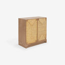 Natural Kolena 31.5 Banana Modular Cabinet angled view