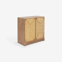 Natural Kolena 31.5 Banana Modular Cabinet angled view
