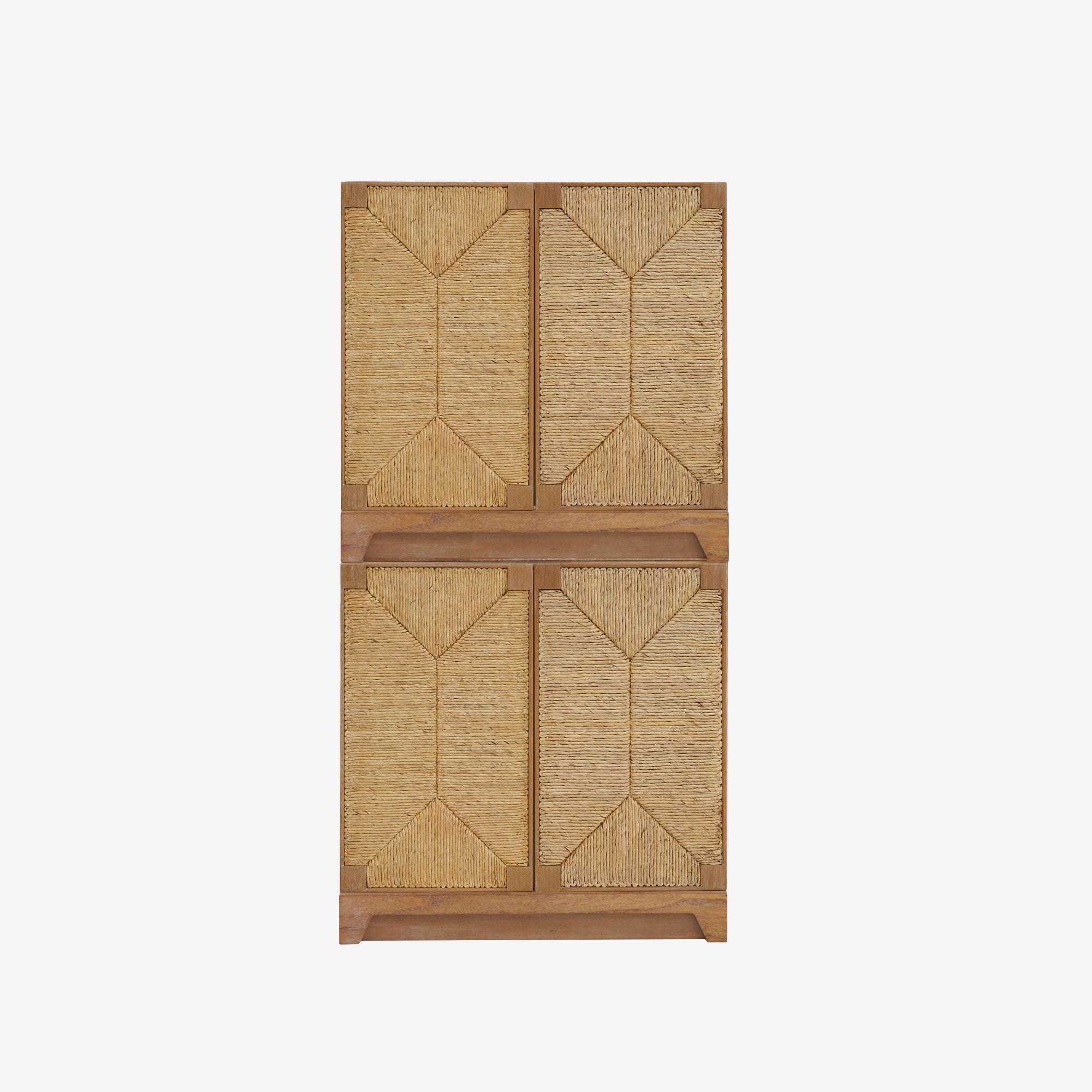 Natural Kolena 31.5 Banana Modular Cabinet front view set of 2