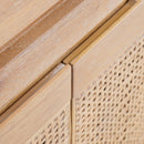 Detail handle Natural Liora 31.5 Rattan Modular Cabinet