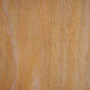 Top View Natural Liora Rectangular Rattan Accent Table 