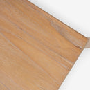 Top View Natural Liora Square Rattan Coffee Table