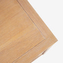 Close-up of a wooden surface with a visible grain pattern
